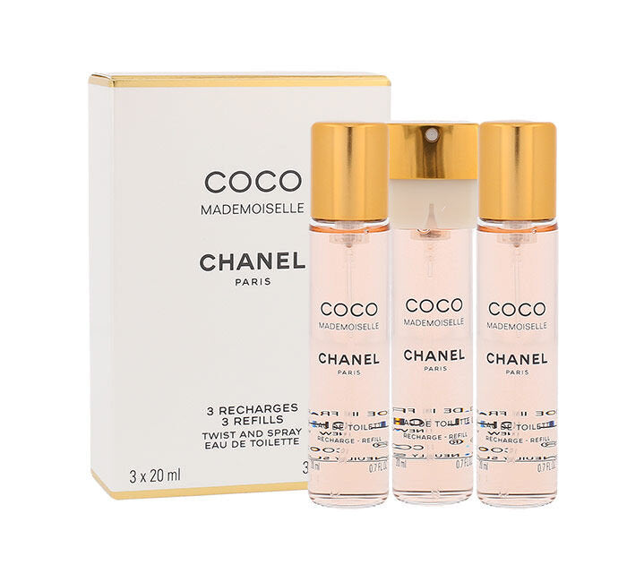 Chanel Coco Mademoiselle 3x20 ml - 3x20ml - Toaletní voda