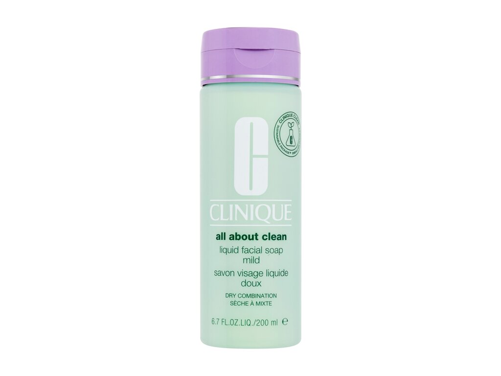 Clinique All About Clean Liquid Facial Soap Mild 200 ml - 200ml - Čisticí mýdlo