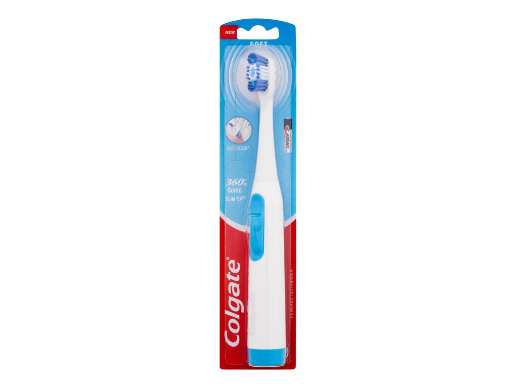 Colgate 360 Sonic Slim Tip Battery Powered 1 ml - 1ml - Sonický zubní kartáček