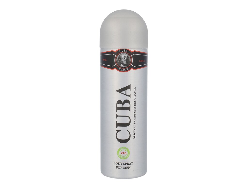 Cuba Black 200 ml - 200ml - Deodorant