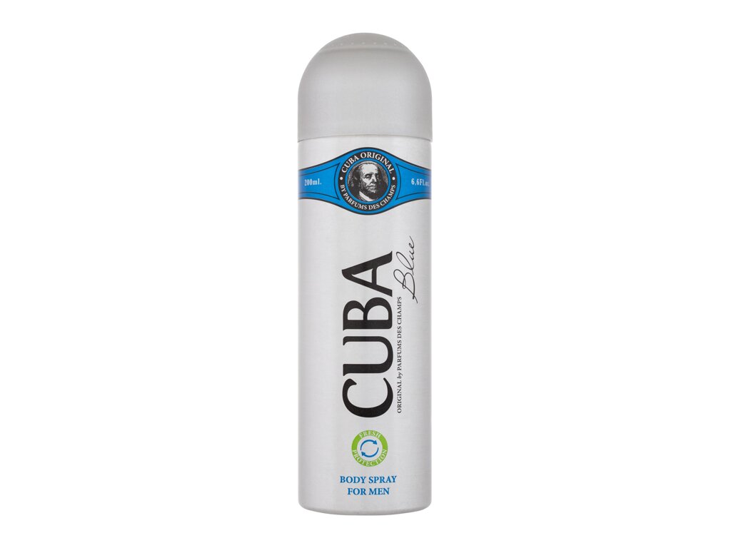 Cuba Blue 200 ml - 200ml - Deodorant