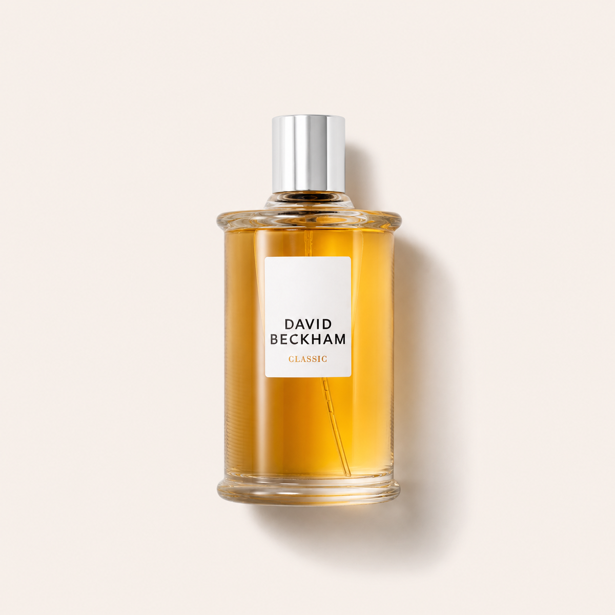 Flakon David Beckham Classic EDT 100 ml na světlém pozadí – MrRizz