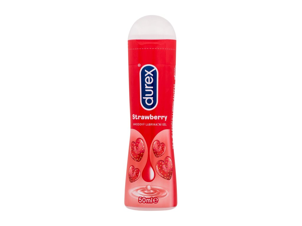 Durex Strawberry Lubricating Gel 50 ml - 50ml - Lubrikační gel