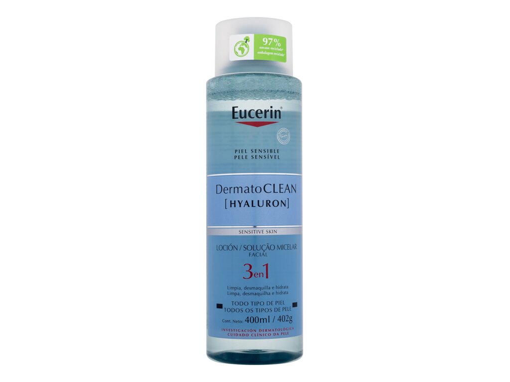Eucerin DermatoClean Hyaluron Micellar Water 3in1 400 ml - 400ml - Micelární voda
