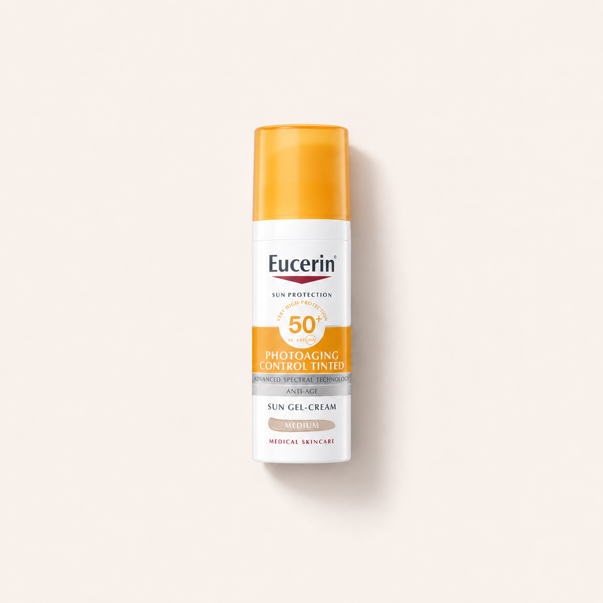 Eucerin Sun Protection Photoaging Control CC Cream 50 ml – opalovací přípravek na obličej – MrRizz