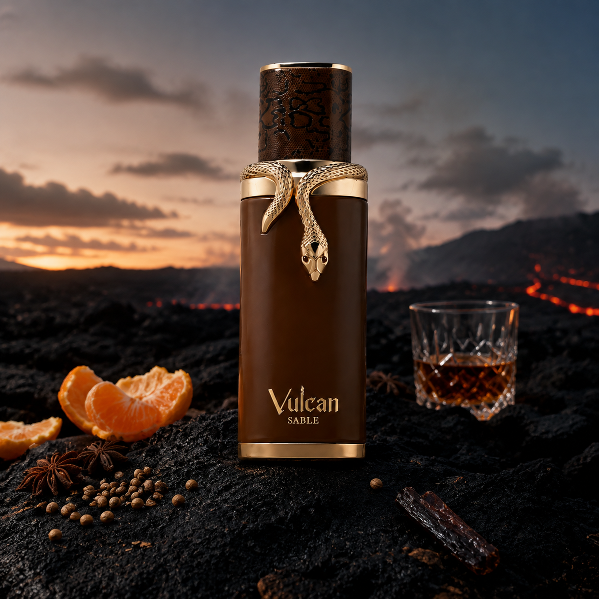 French Avenue Vulcan Sable v atmosféře vulkanického soumraku – MrRizz
