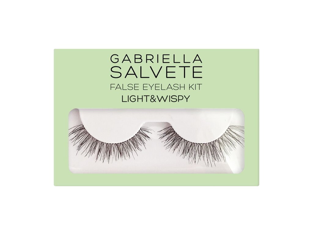 Gabriella Salvete False Eyelash Kit Light & Wispy 1 ml - 1ml - Umělé řasy