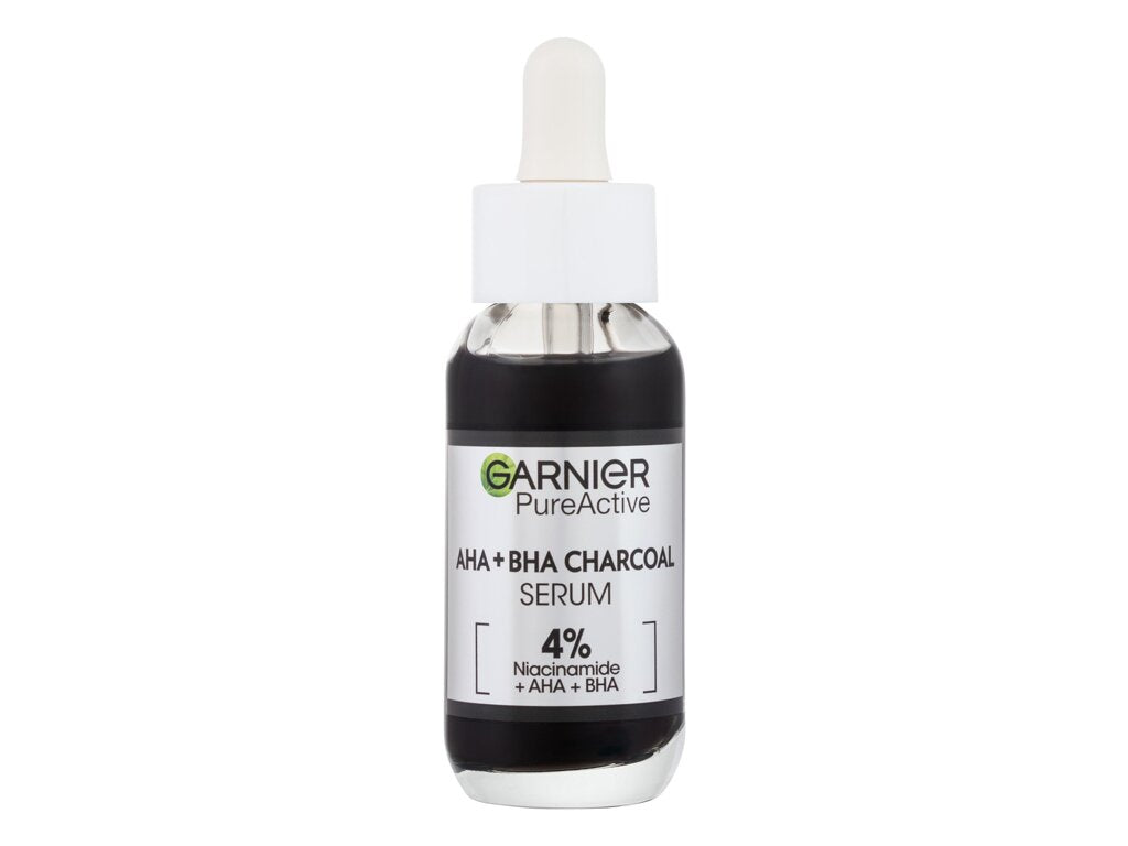 Garnier Pure Active AHA + BHA Charcoal Serum 30 ml - 30ml - Pleťové sérum