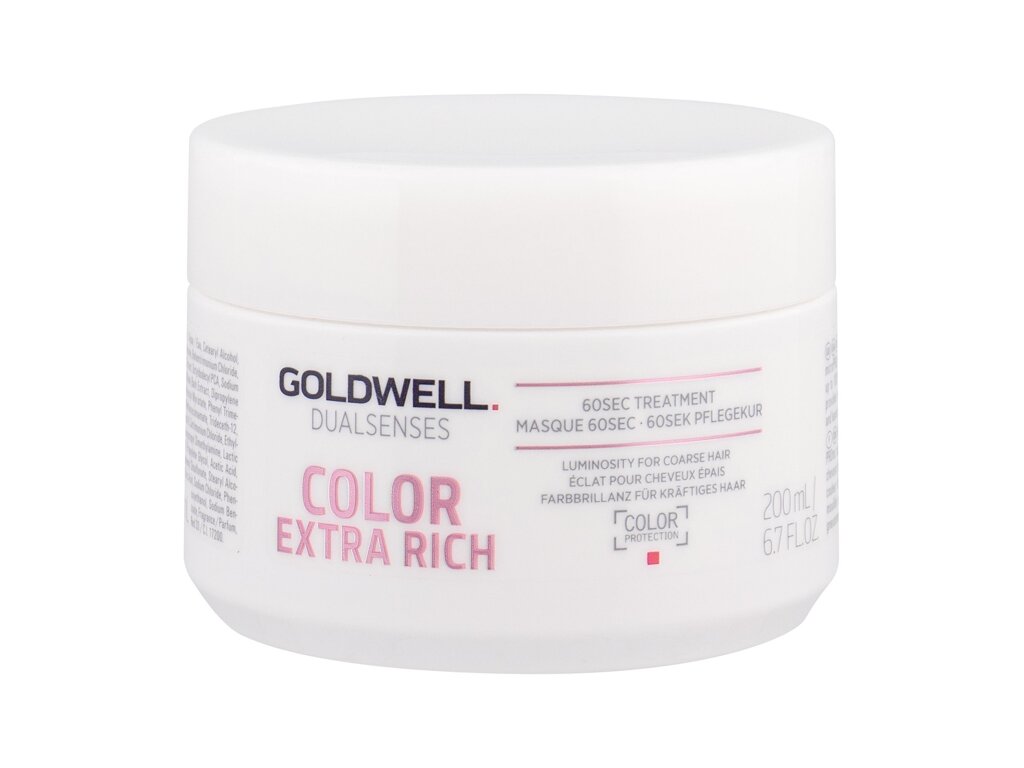 Goldwell Dualsenses Color Extra Rich 60 Sec Treatment 200 ml - 200ml - Maska na vlasy
