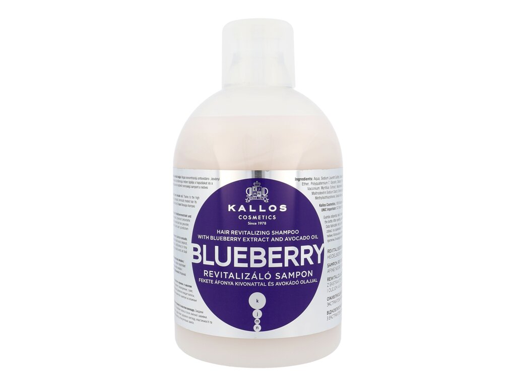 Kallos Cosmetics Blueberry 1000 ml - 1000ml - Šampon