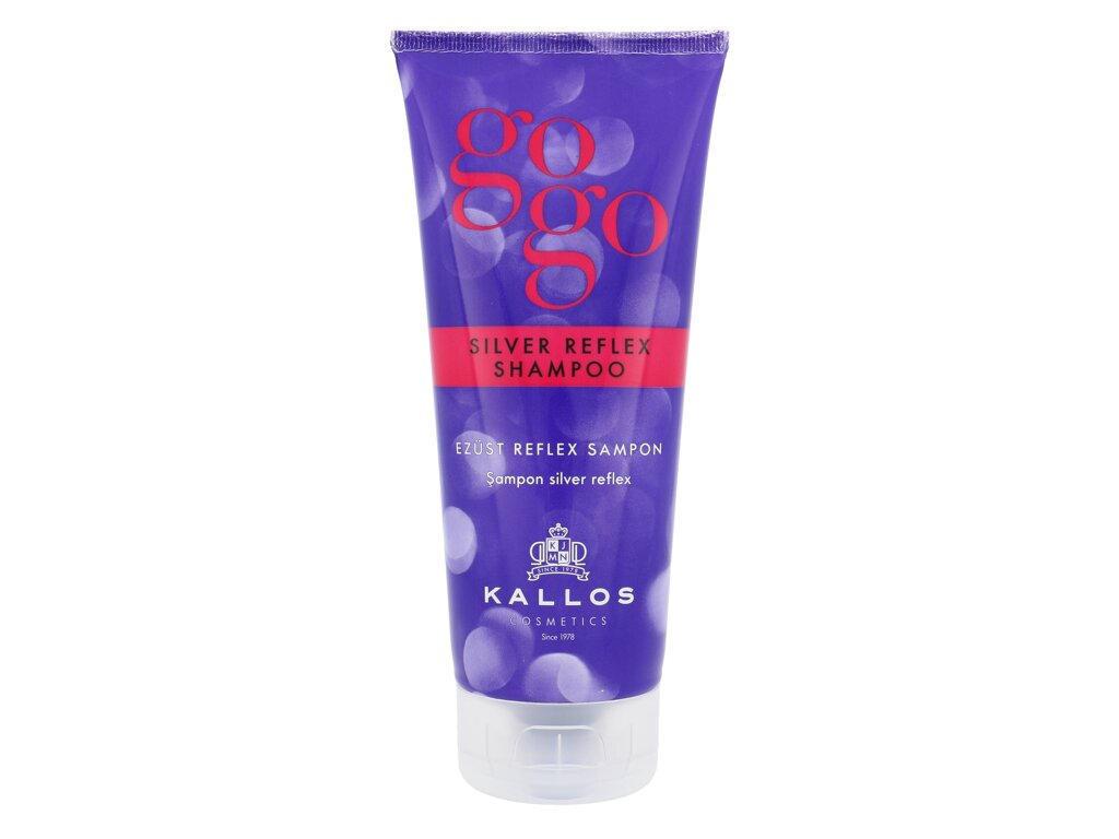 Kallos Cosmetics Gogo Silver Reflex 200 ml - 200ml - Šampon