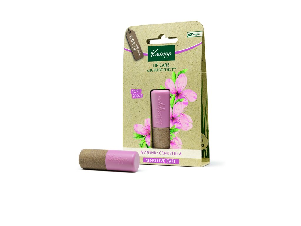 Kneipp Lip Care Almond & Candelilla 4,7 ml - 4,7ml - Balzám na rty