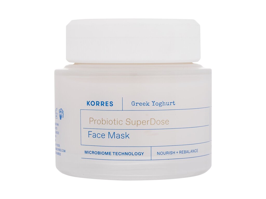 Korres Greek Yoghurt Probiotic SuperDose Face Mask 100 ml - 100ml - Pleťová maska