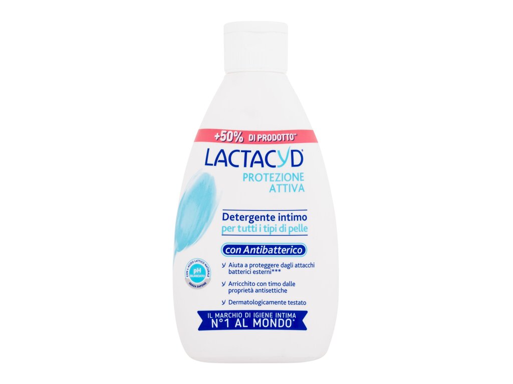 Lactacyd Active Protection Antibacterial Intimate Wash Emulsion 300 ml - 300ml - Intimní hygiena