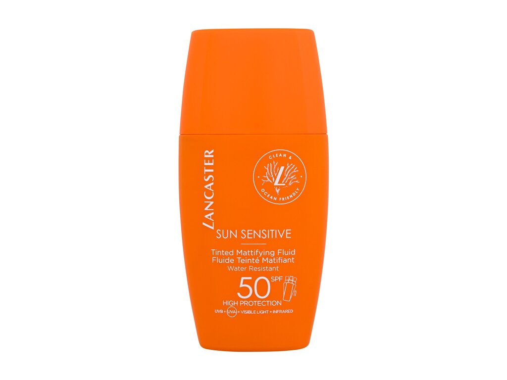 Lancaster Sun Sensitive Tinted Mattifying Fluid 30 ml - 30ml - Opalovací přípravek na obličej