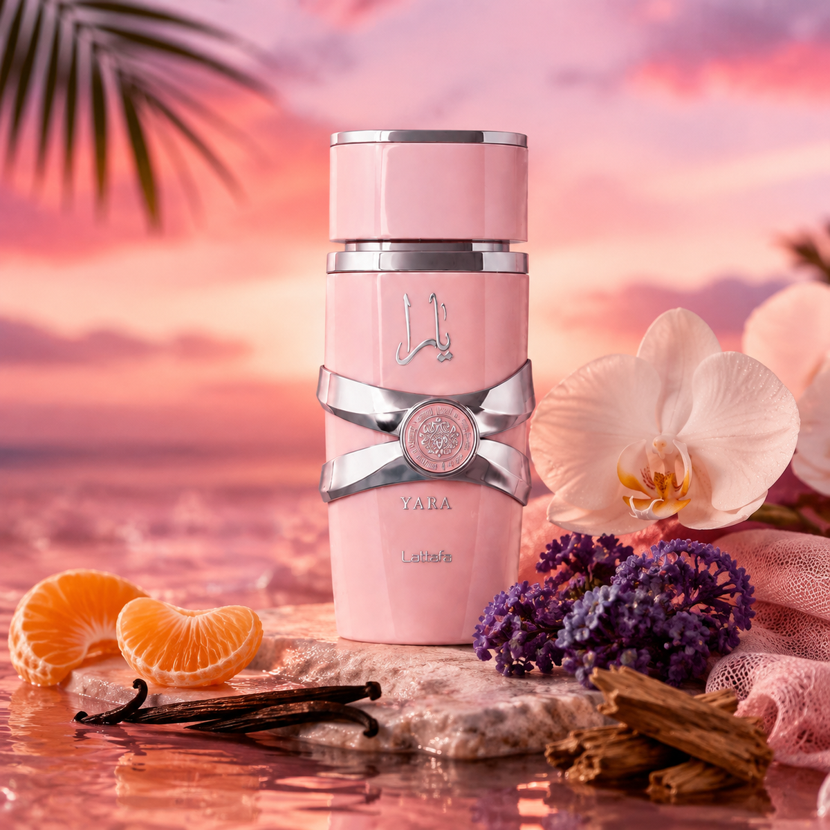 Lattafa Yara – růžové tropické zátiší s tangerinkou, orchidejí, heliotropem a vanilkou – MrRizz