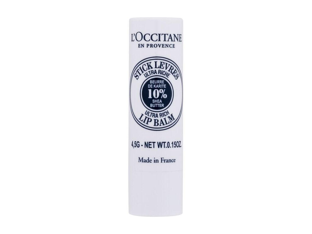 L’Occitane Shea Butter Ultra Rich Lip Balm Stick 4,5 ml - 4,5ml - Balzám na rty