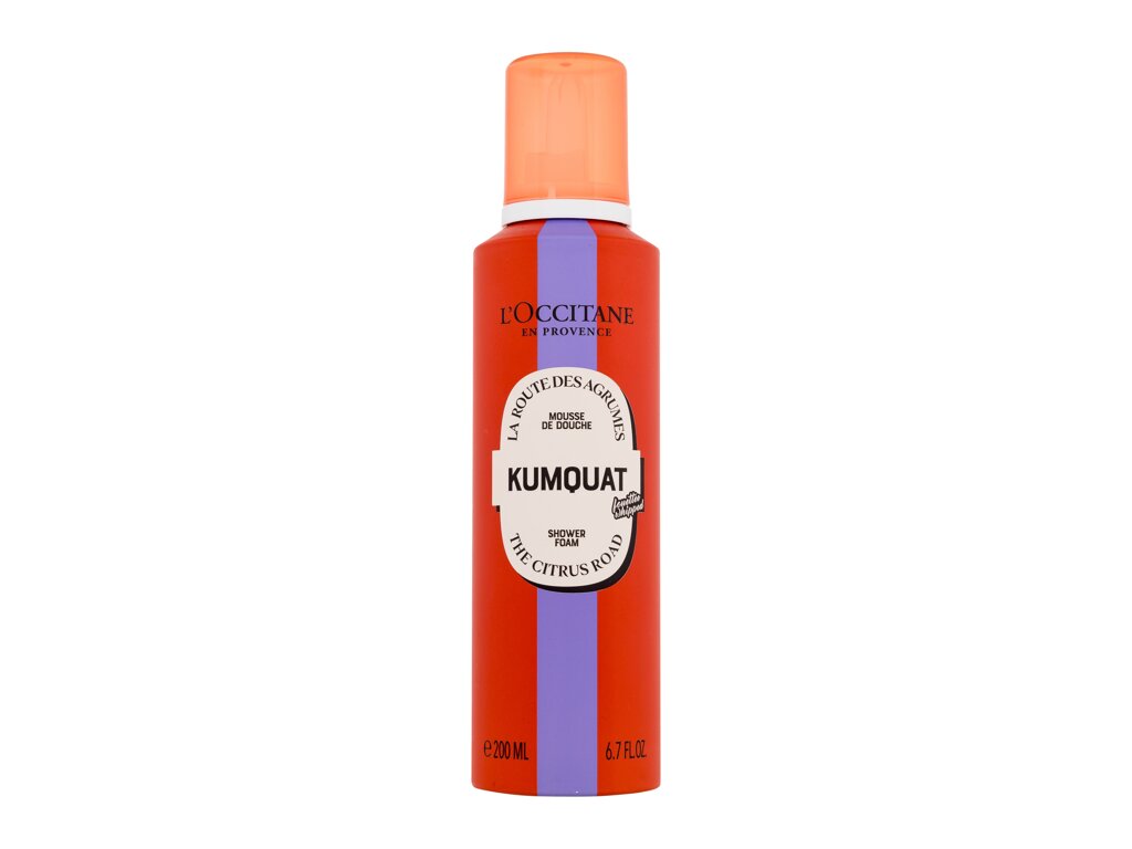 L’Occitane The Citrus Road Kumquat Shower Foam 200 ml - 200ml - Sprchová pěna