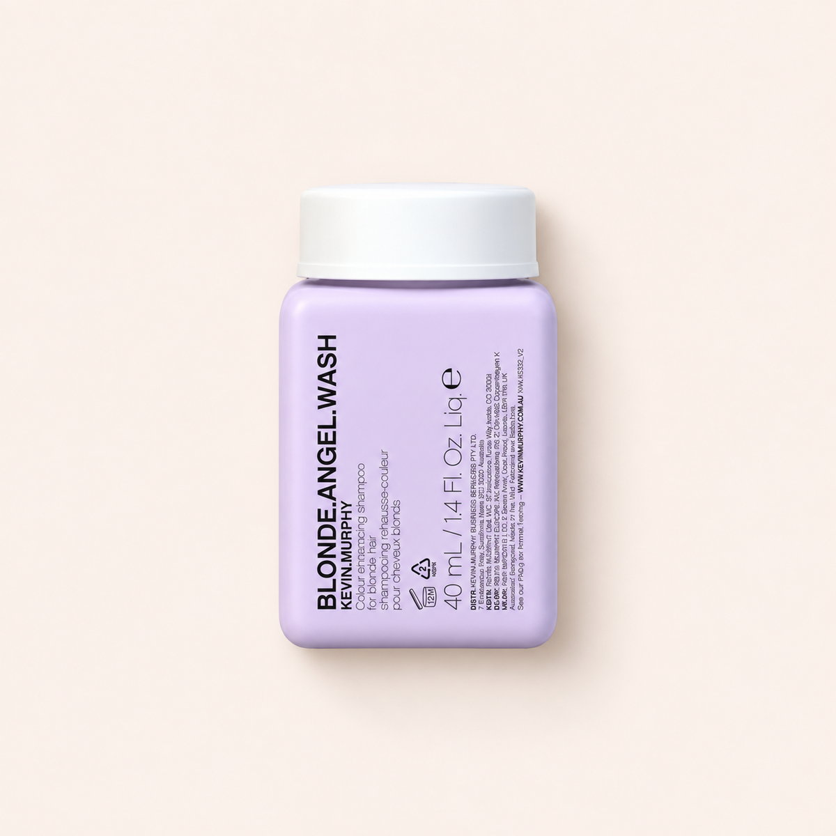 Kevin Murphy Blonde.Angel.Wash 40 ml – titulní produktová fotografie – MrRizz