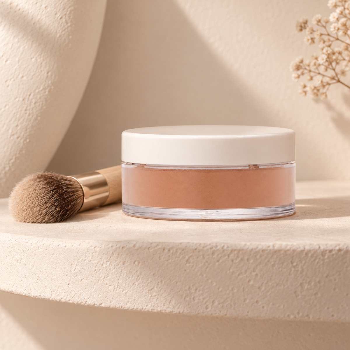 Clarins Ever Matte Loose Powder 15 ml – produkt v prostředí