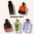 DODO set – 5 vzorků po 1 ml: MYSLF EDP, Stronger With You Absolutely, Born In Roma Intense, Le Beau Paradise Garden a Rasasi Hawas