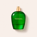 Zelený průsvitný flakon New Brand Venezia EDT 100 ml tester se zlatým odkrytým rozprašovačem – MrRizz