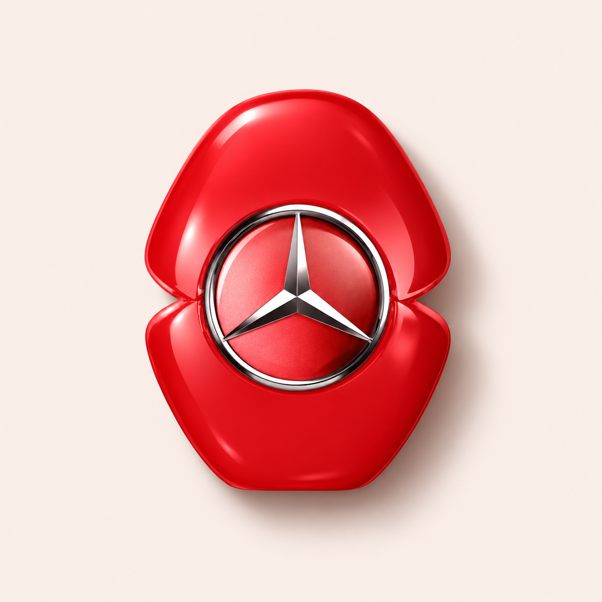 Mercedes-Benz Woman In Red EDP 90 ml na béžovém pozadí – MrRizz