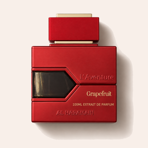 Al Haramain L’Aventure Grapefruit Extrait 100 ml – titulní fotografie flakonu – MrRizz