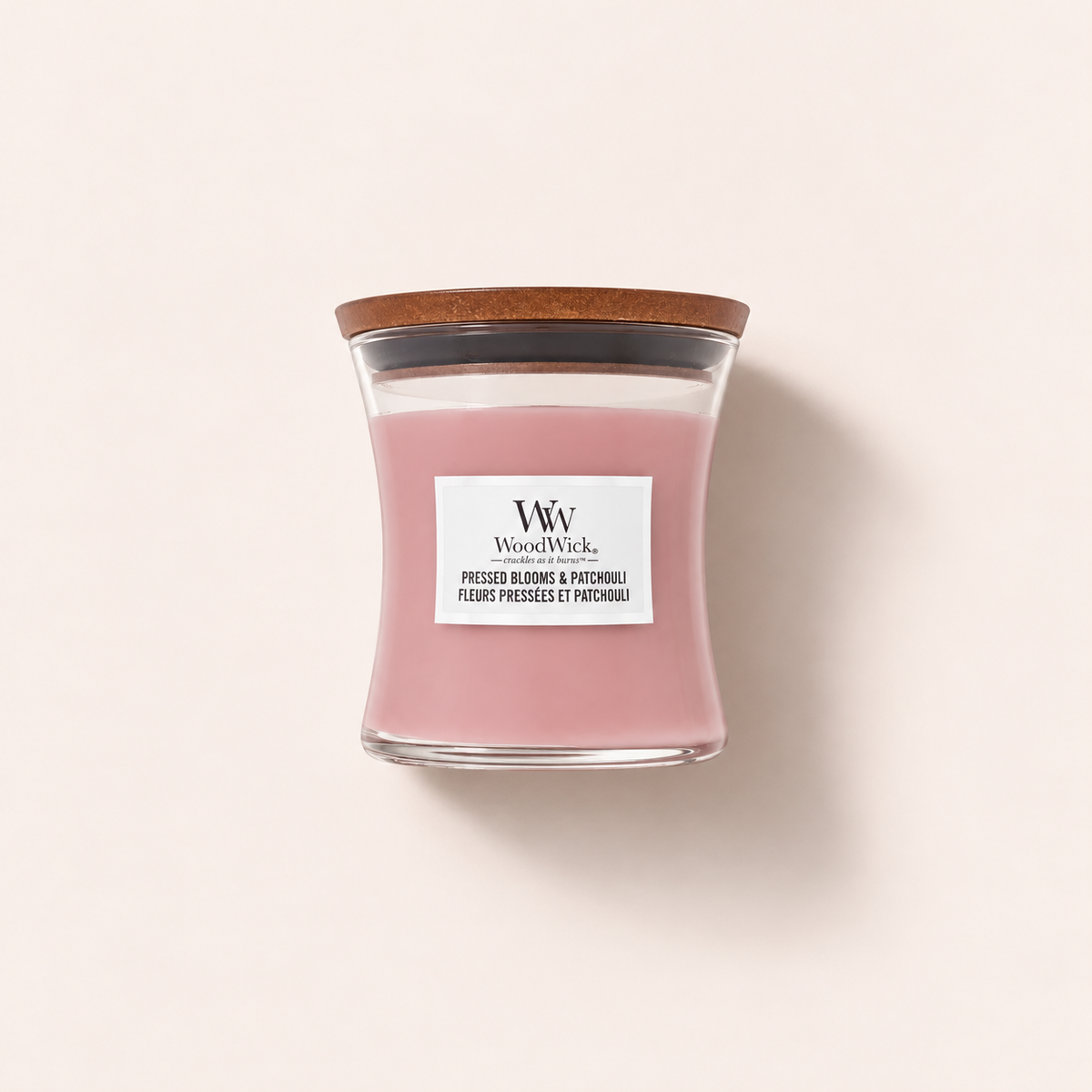 WoodWick Pressed Blooms & Patchouli 275 ml