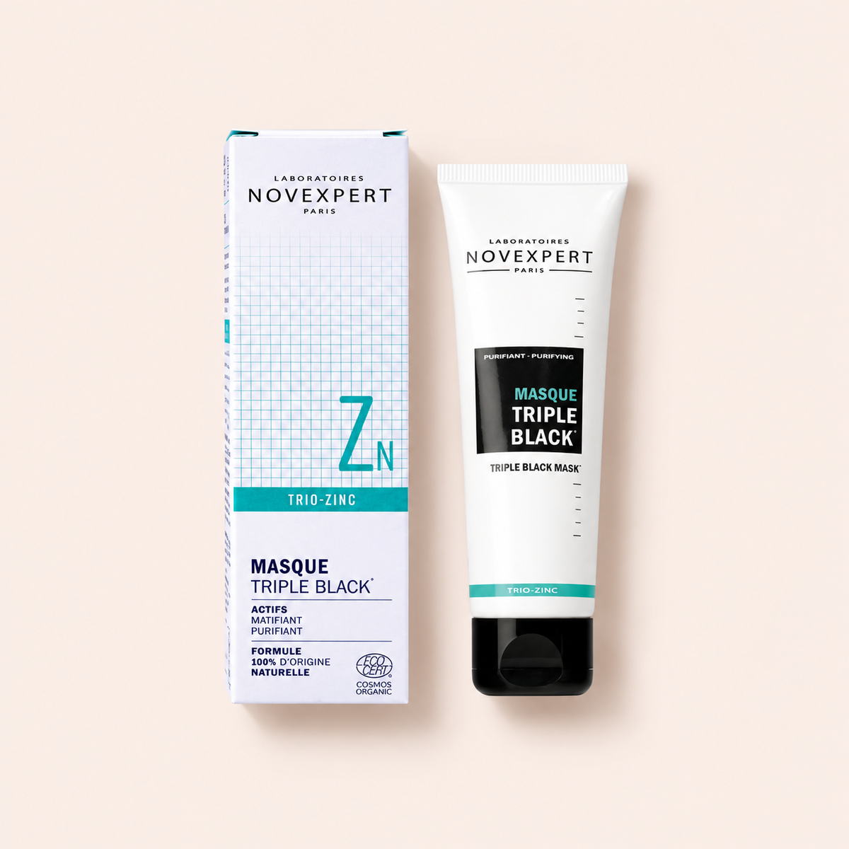 Novexpert Trio-Zinc Triple Black Mask 70 ml