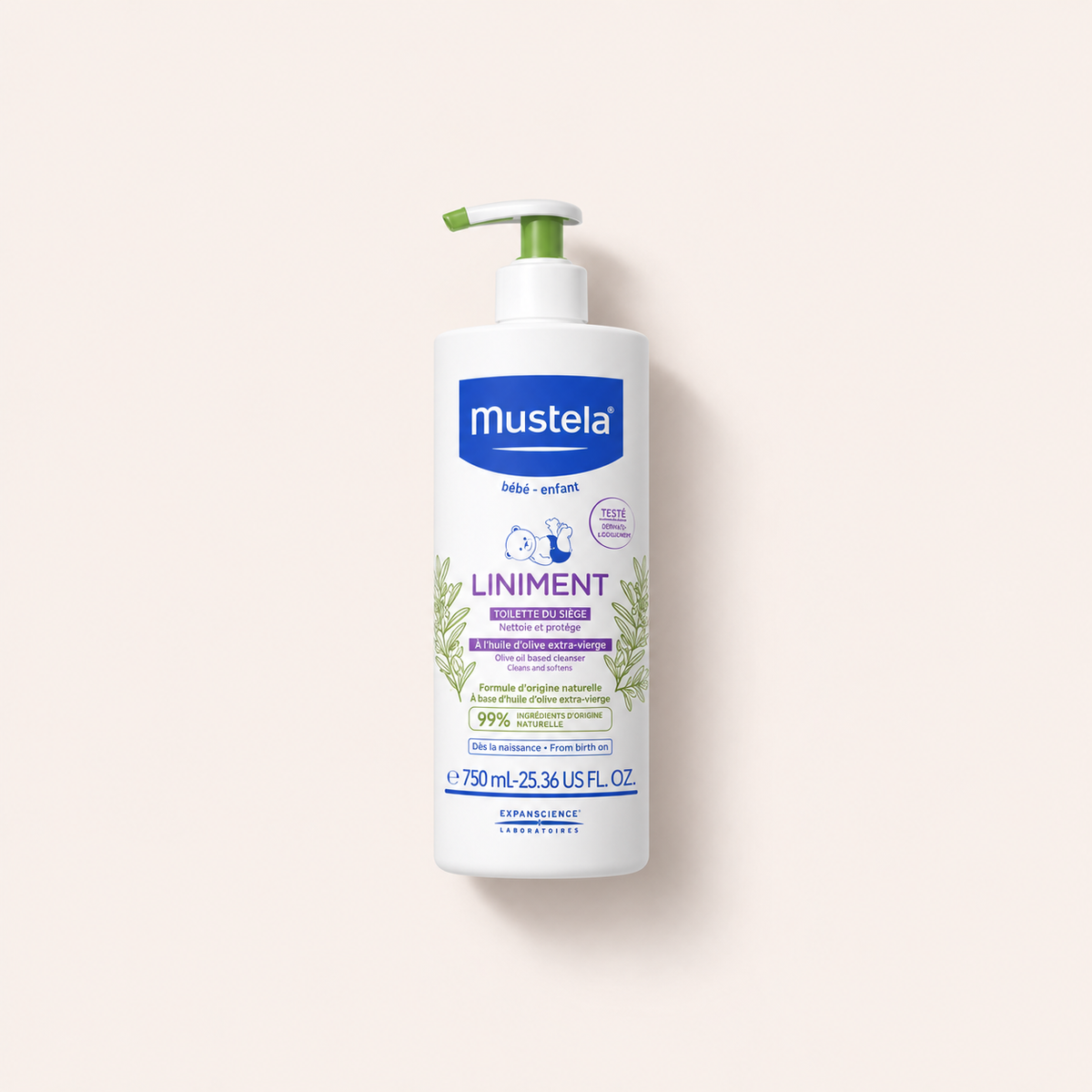 Mustela Bébé Liniment 750 ml – tělové mléko – MrRizz