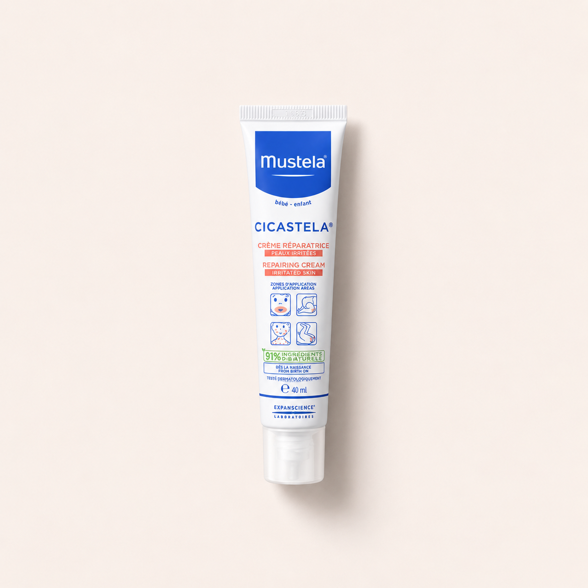 Mustela Cicastela 40 ml – denní pleťový krém – MrRizz