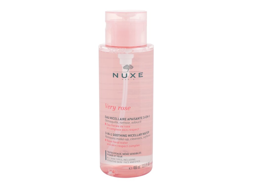 NUXE Very Rose 3-In-1 Soothing 400 ml - 400ml - Micelární voda