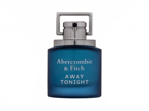 Flakon Abercrombie & Fitch Away Tonight EDT 50 ml na béžovém pozadí – MrRizz