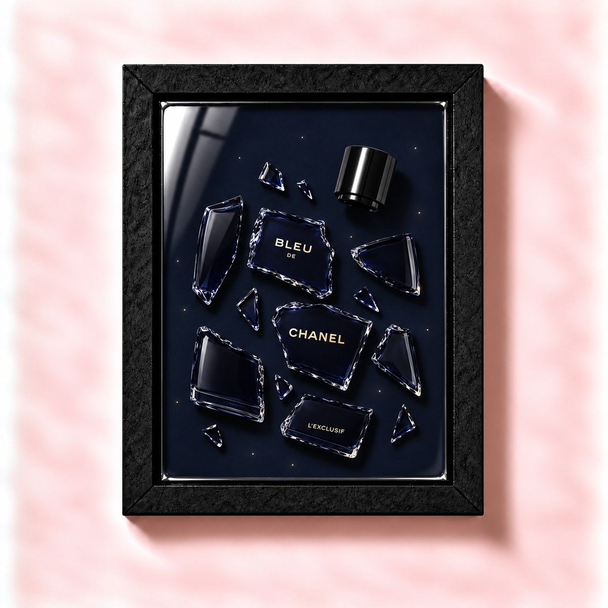 Parfémový obraz Chanel Bleu de Chanel L’Exclusif – ilustrační fotografie