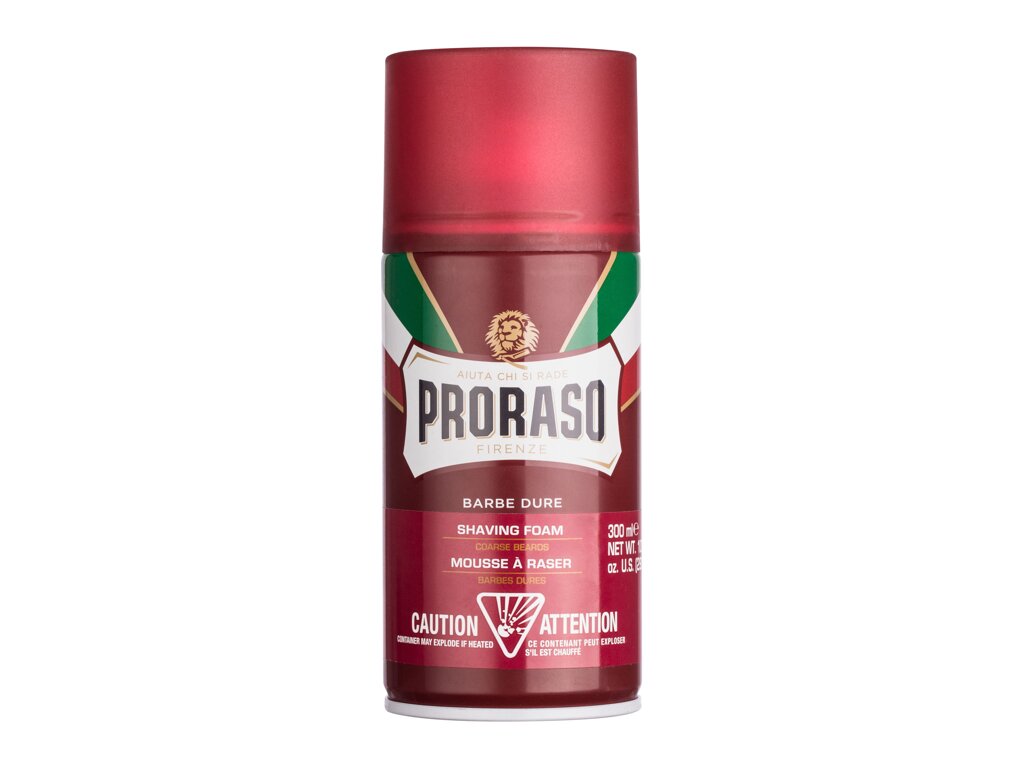PRORASO Red Shaving Foam 300 ml - 300ml - Pěna na holení