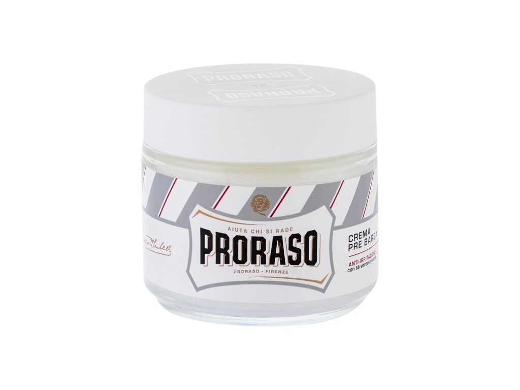 PRORASO White Pre-Shave Cream 100 ml - 100ml - Přípravek před holením