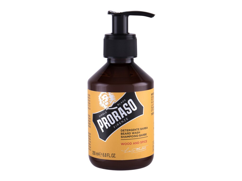 PRORASO Wood & Spice Beard Wash 200 ml - 200ml - Šampon na vousy