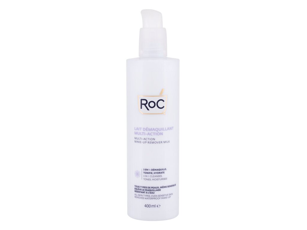 RoC Multi-Action Make-Up Remover Milk 3-In-1 400 ml - 400ml - Odličovač tváře
