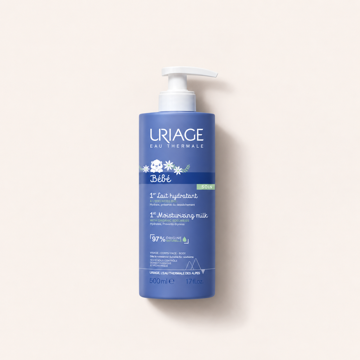 Uriage Bébé 1st Moisturizing Milk 500 ml – tělové mléko – MrRizz