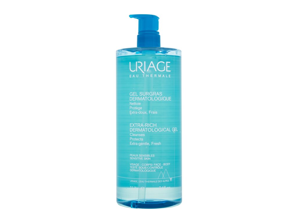 Uriage Dermatological Extra-Rich Gel 1000 ml - 1000ml - Čisticí gel