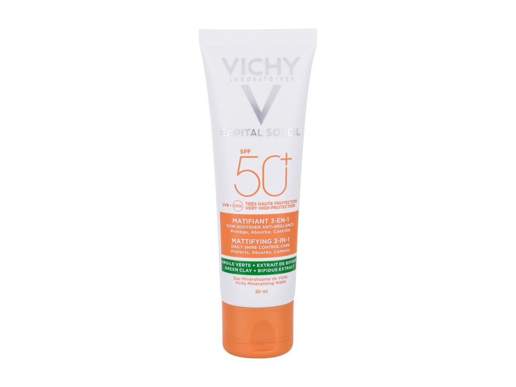 Vichy Capital Soleil Mattifying 3-in-1 50 ml - 50ml - Opalovací přípravek na obličej