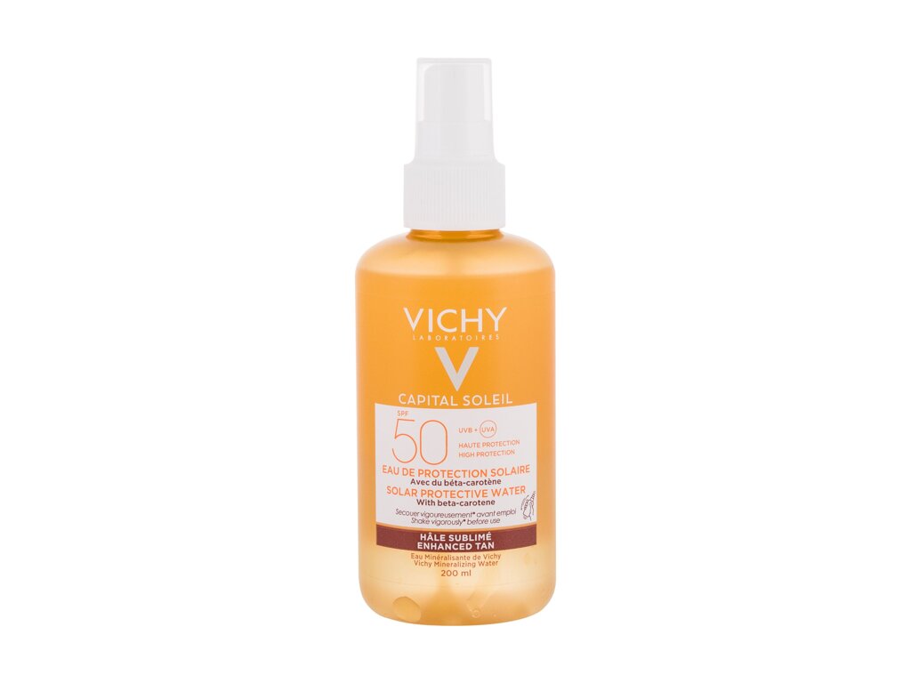 Vichy Capital Soleil Solar Protective Water Enhanced Tan 200 ml - 200ml - Opalovací přípravek na tělo