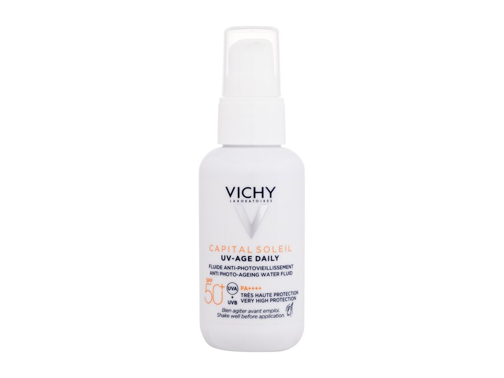 Vichy Capital Soleil UV-Age Daily Anti Photo-Ageing Water Fluid 40 ml - 40ml - Opalovací přípravek na obličej