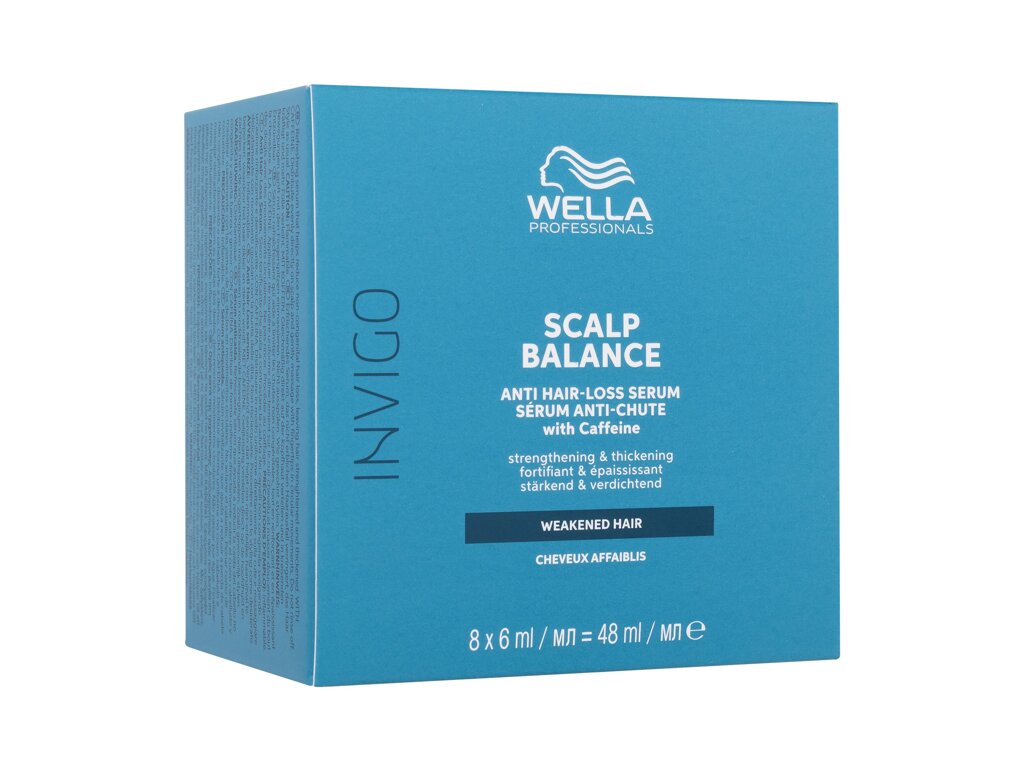 Wella Professionals Invigo Scalp Balance Anti Hair-Loss Serum 8x6 ml - 8x6ml - Přípravek proti padání vlasů