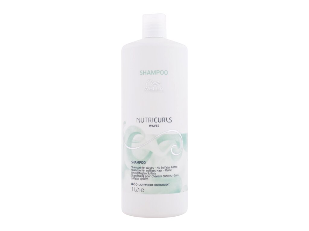 Wella Professionals NutriCurls Waves Shampoo 1000 ml - 1000ml - Šampon