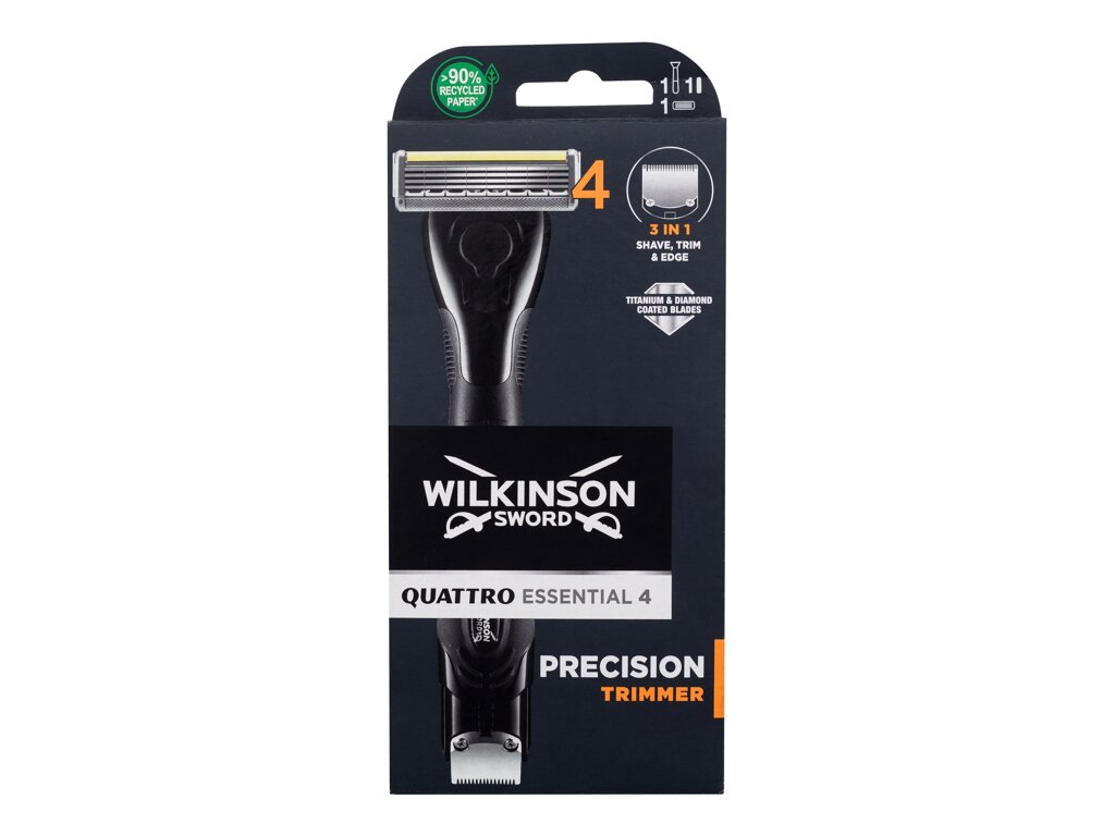 Wilkinson Sword Quattro Essential 4 Precision Trimmer 1 ml - 1ml - Holicí strojek