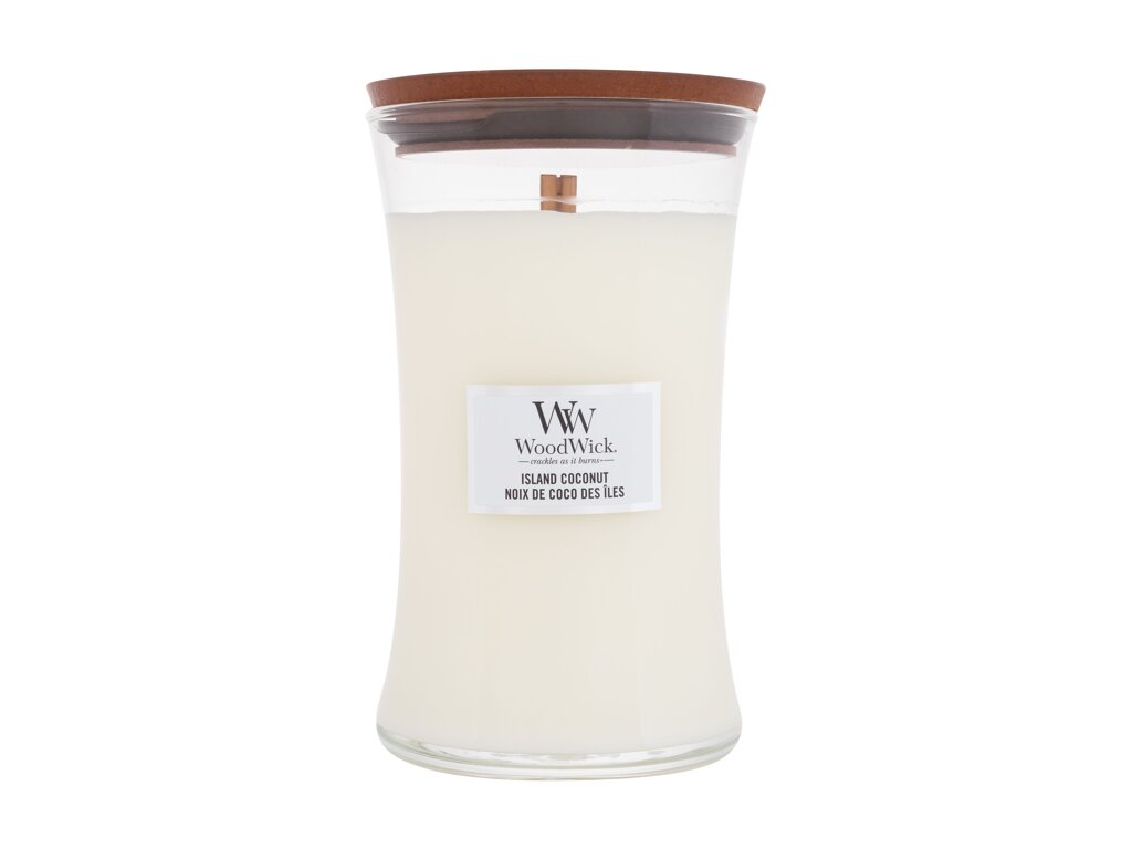 WoodWick Island Coconut 610 ml - 610ml - Vonná svíčka
