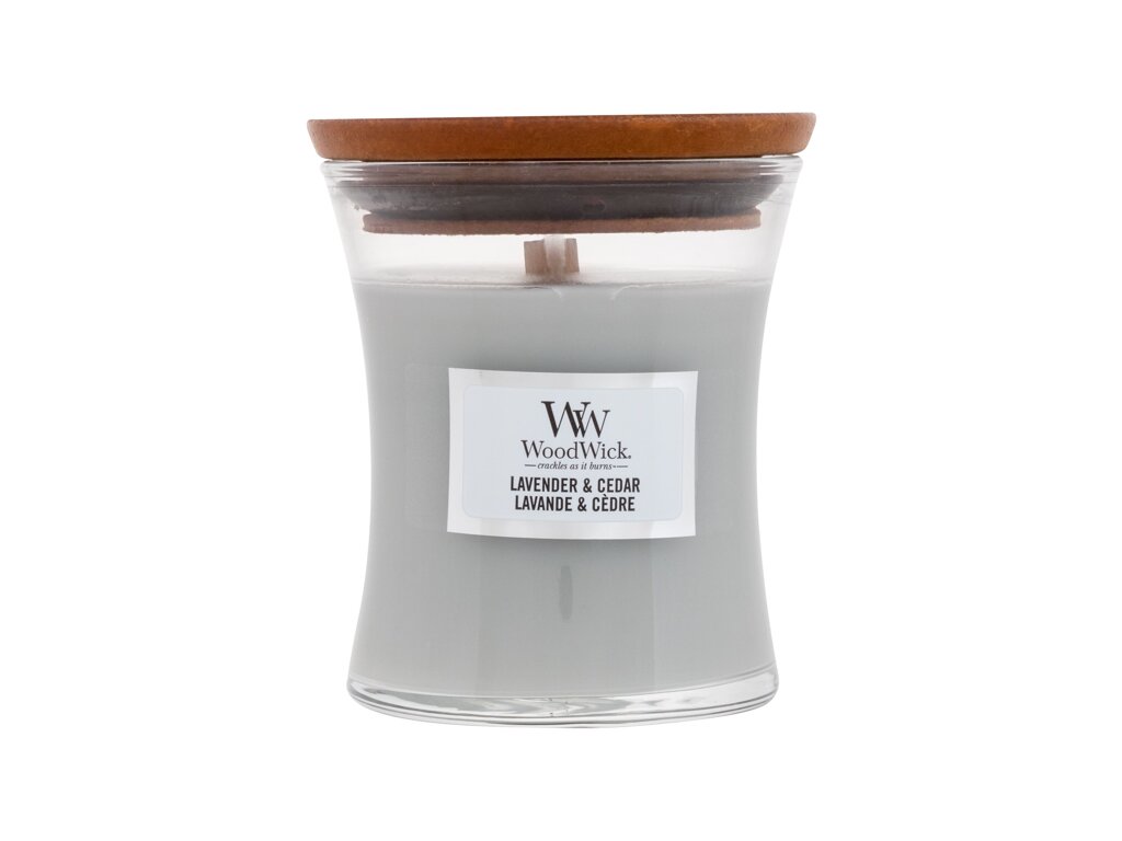 WoodWick Lavender & Cedar 85 ml - 85ml - Vonná svíčka