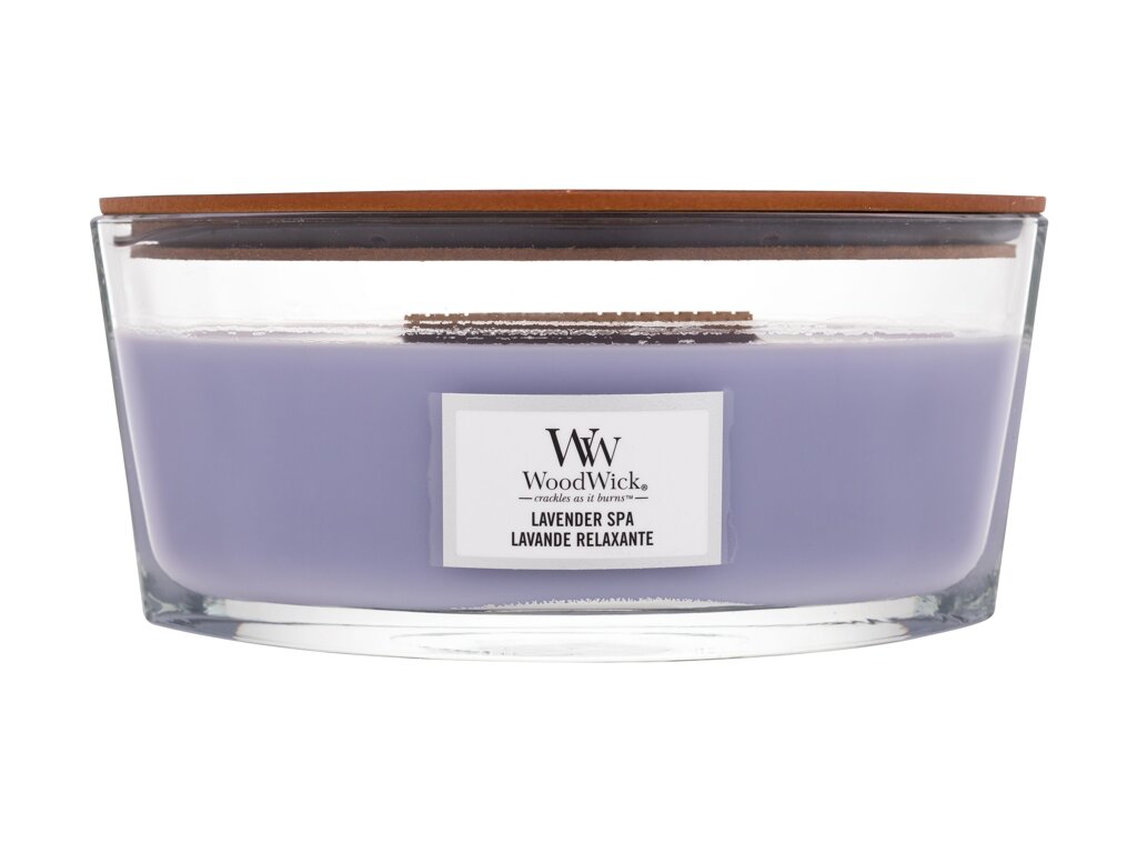 WoodWick Lavender Spa 453,6 ml - 453,6ml - Vonná svíčka